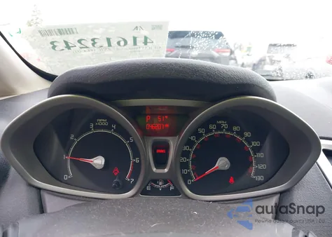 2012 Ford Fiesta Se из США, поврежденный, VIN 3FADP4BJ9CM103211